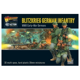Blitzkrieg German Infantry Plastic Boxed Set