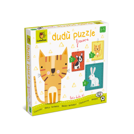DUDU PUZZLE FRAME BEBES ANIMAUX