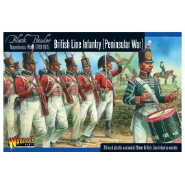 Peninsular war british line infantry