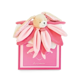 COFFRET DOUDOU LAPIN ¨PETALES  COLLECTOR ROSE