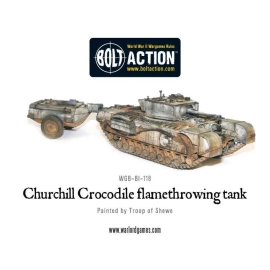 Churchill Crocodile Flamethrowing Tank