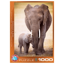 EUROGRAPHICS PUZZLE  ELEPHANT BABY