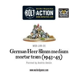 German Heer 81mm Medium Mortar Team (1943-45)