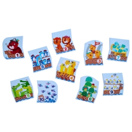 Jouets pour le bain Puzzles les chiffres