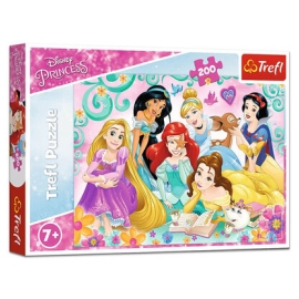 Puzzle 200 pcs. - Joyful world of princesses