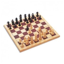 Jeu d'échecs en bois CAYRO