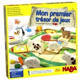 Mon premier trésor de jeux - La grande selection de jeux Haba     ( blister endommagé)