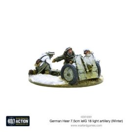 German Heer 7.5cm LeIG 18 Light Artillery (Winter)