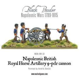 British Royal Horse Artillery 9 Pounder Cannon