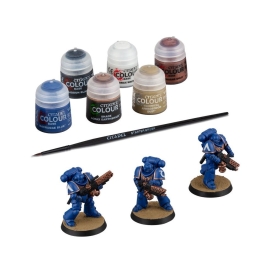 SPACE MARINES: MARINES INFERNUS + SET DE PEINTURE