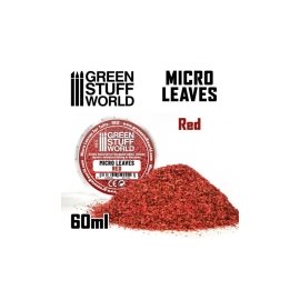 Micro feuilles - Mélange rouge