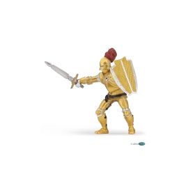 Chevalier or en armure