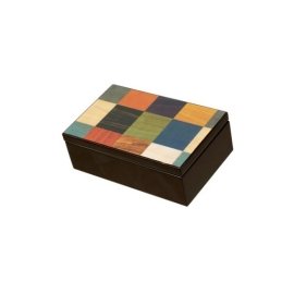 Coffret pour jeu de Bridge - Arlequin (17cm)