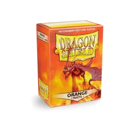 Dragon shield - orange matte