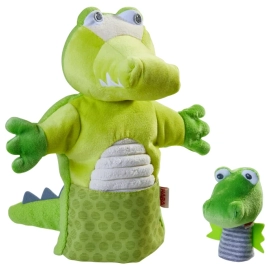 Marionnette Crocodile et son bébé