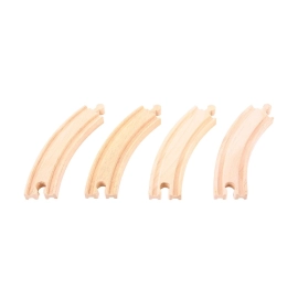 Courbes longues (paquet de 4)