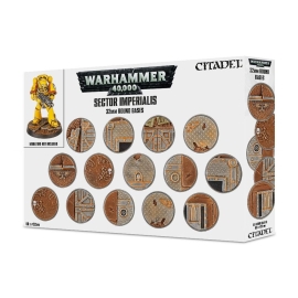 SECTOR IMPERIALIS: SOCLES RONDS DE 32MM