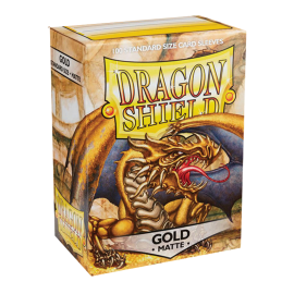 Dragon Shield - Gold Matte