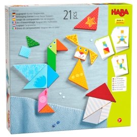 Jeu d’assemblage Tangram-Mix multicolore