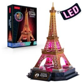 Puzzle 3D à LED Eiffel Tower 84 pcs