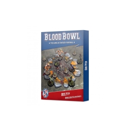 Bloodbowl - Ogre pitch - Double sided pitch and dugout