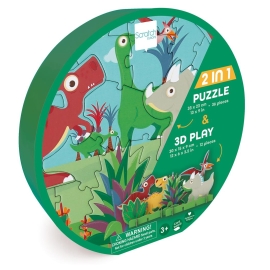 PLAY PUZZLE 3D - DINOSAURS