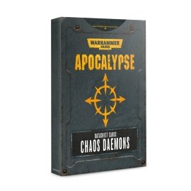 Apocalypse : Chaos Deamons Datasheet Cards