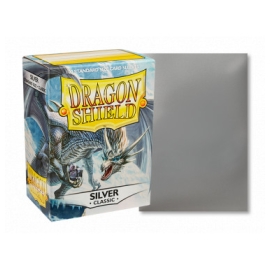 Dragon Shield - 100 sleeves - Silver classic