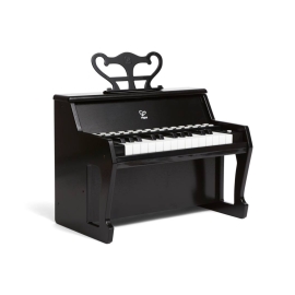 Piano avec apprentissage interactif noir