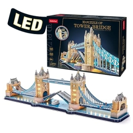 Puzzle 3D LED UK Londres Tower Bridge