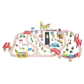 Ensemble de train de transport