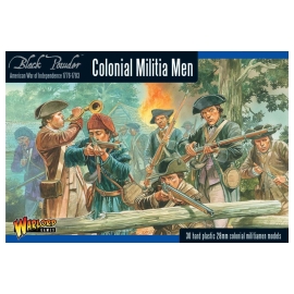 American war of independence colonial militia men
