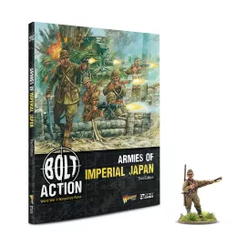 Armies of Imperial Japan with 'Into the Jungle' (Hiroo Onoda) book miniature