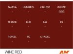 AK11096 - WINE RED – STANDARD