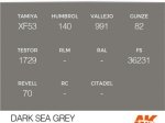 AK11015 - DARK SEA GREY – STANDARD