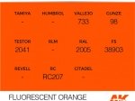 AK11081 - FLUORESCENT ORANGE – STANDARD
