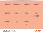 AK11060 - SICKLY PINK – STANDARD