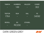 AK11133 - DARK GREEN-GREY – STANDARD
