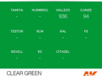 AK11216 - CLEAR GREEN – STANDARD