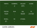 AK11146 - DARK GREEN – STANDARD