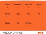 AK11078 - MEDIUM ORANGE – STANDARD