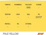 AK11038 - PALE YELLOW – STANDARD