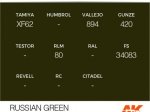 AK11159 - RUSSIAN GREEN – STANDARD