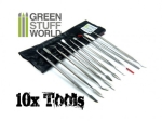 10x Outils de Sculpture