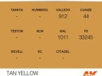 AK11116 - TAN YELLOW – STANDARD
