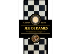 Jeu de Dames en Bois Pliable - Deluxe