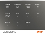 AK11212 - GUN METAL – METALLIC