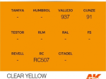 AK11217 - CLEAR YELLOW – STANDARD