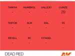 AK11083 - DEAD RED – STANDARD