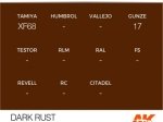 AK11107 - DARK RUST – STANDARD